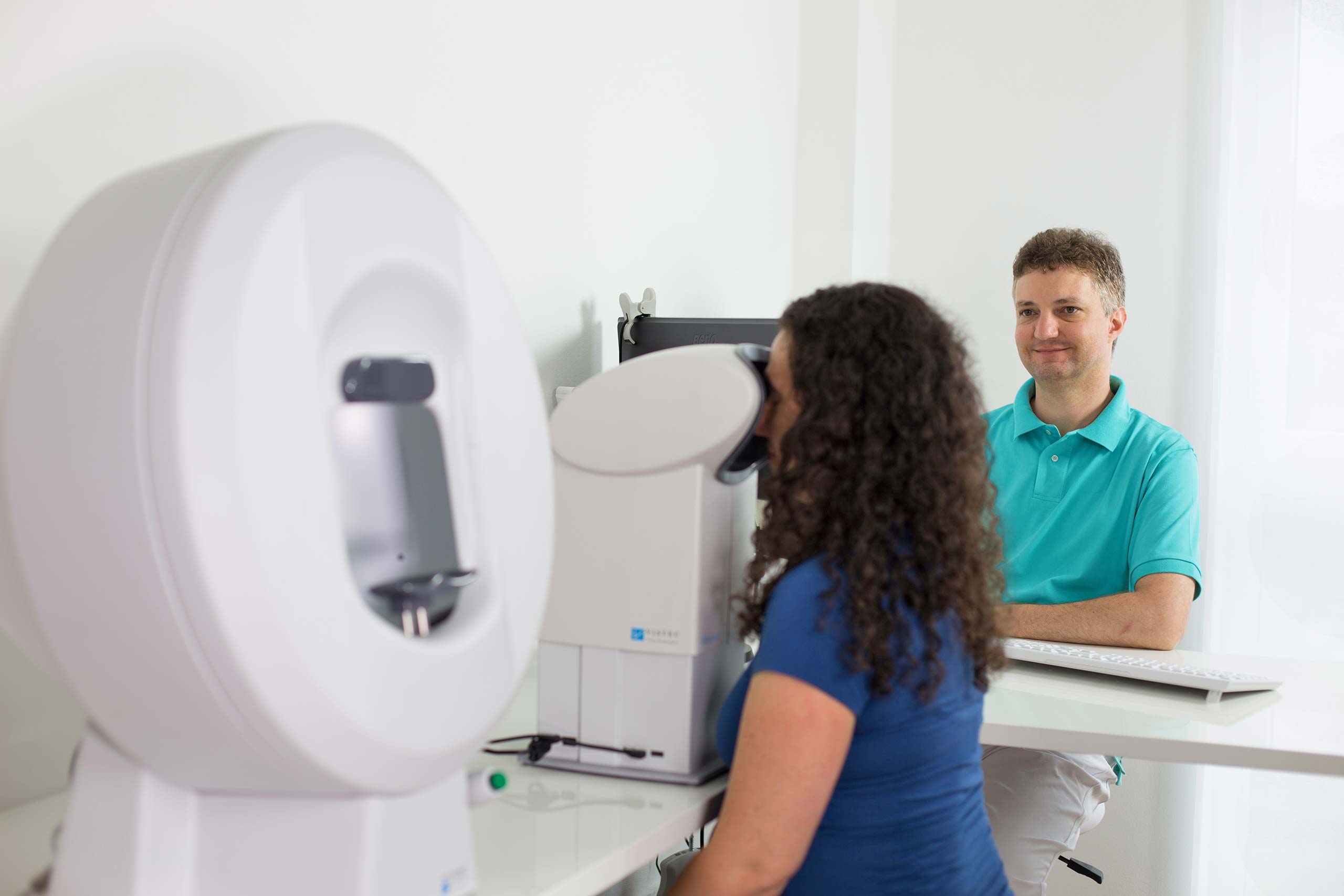 Verkehrsmedizin Augentest